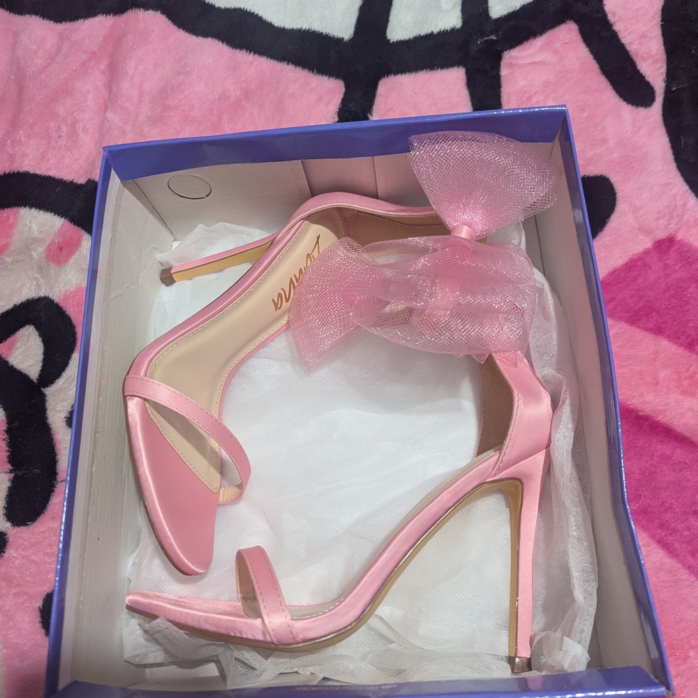 Elegant Pink High Heels